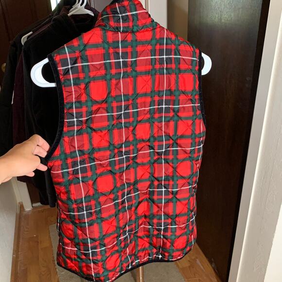 Old Navy Women's Red Puffer Winter Vest Size S - Picture 2 of 13
